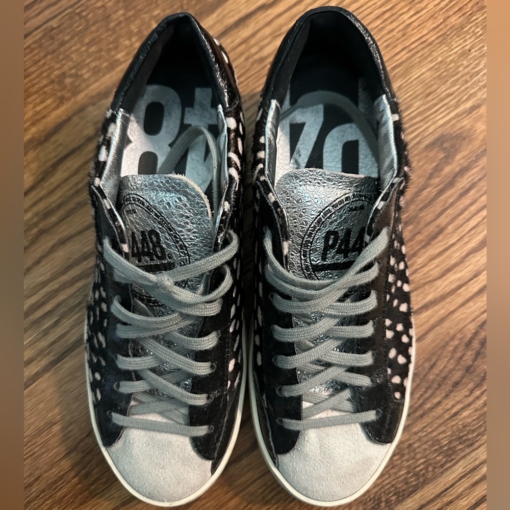 P448 Calf-Hair Sneaker